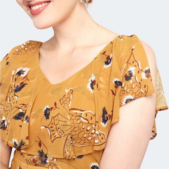 New with tags Voodoo Vixen butterfly print flare dress - Picture 6 of 6